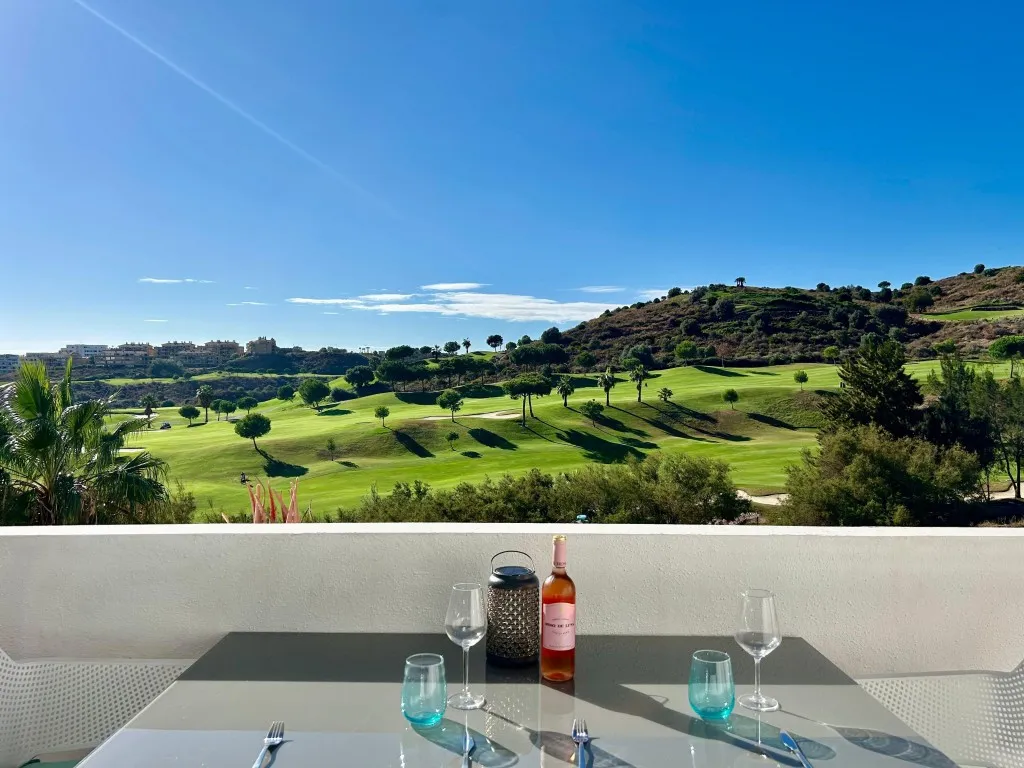 Panoramic Golf View Apartment in Mijas Costa