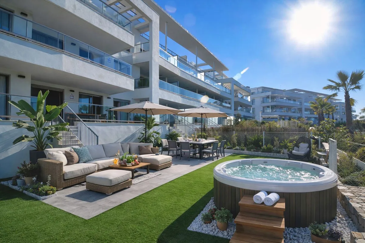 Luxurious Ground Floor Oasis in Vitta Nature, Mijas Costa