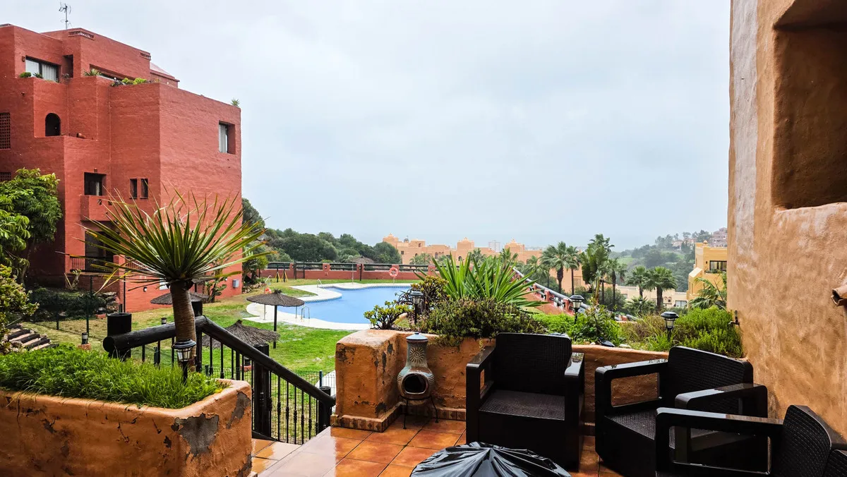 Seaside Sanctuary with Spacious Terrace in La Duquesa