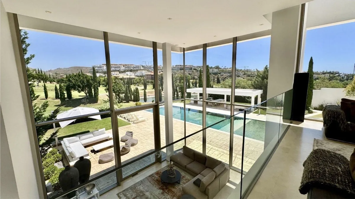 Los Flamingos Frontline Golf Villa with Sea Views