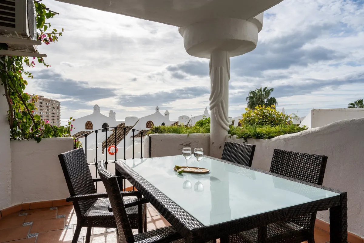 Luxurious Torrequebrada Townhouse with Sea Views