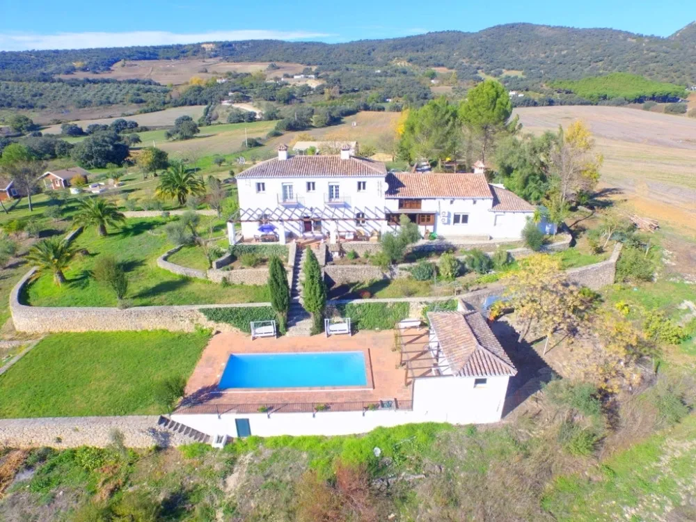 Andalusian Retreat with Olives & Bungalows