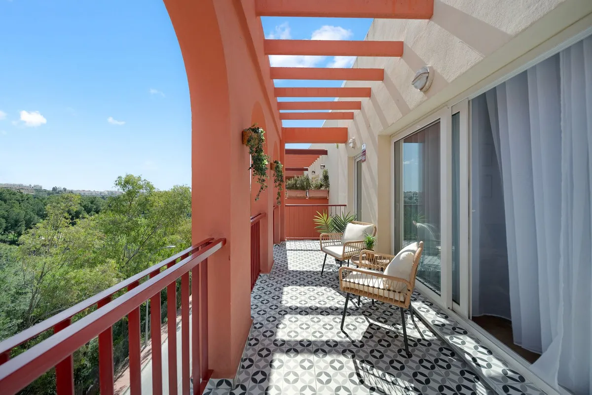 Idyllic 2BR Torrequebrada Apartment with Golf Views